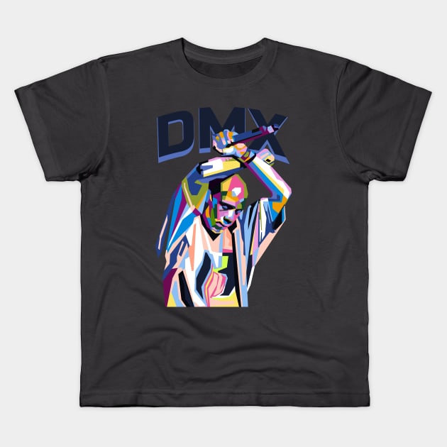 Abstract dmx legend in WPAP Kids T-Shirt by smd90